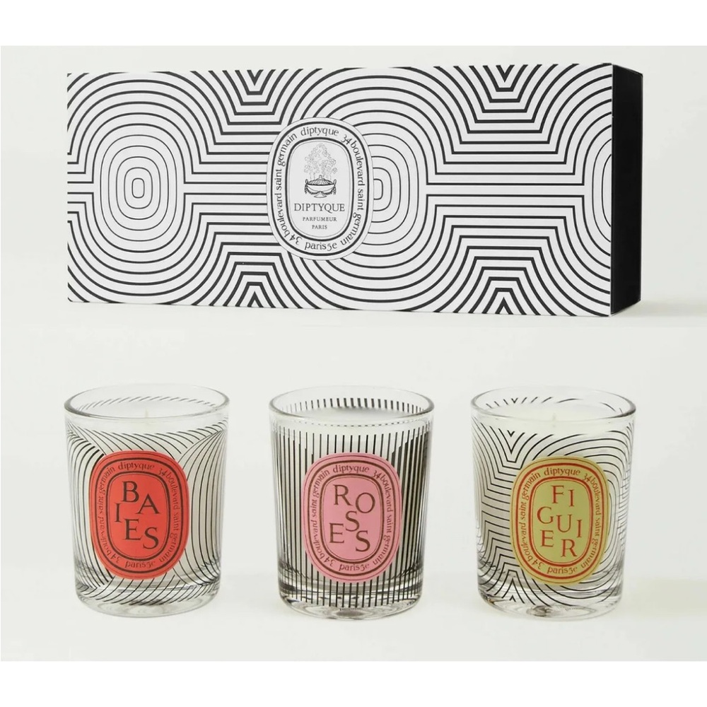 Diptyque candle set trio